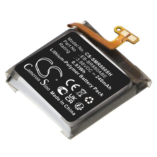 Bsc Preferred Samsung SM-R885 SM-R885U SM-R880NZSAXAA SM-R880NZKAXAA Watch4 42mm Smart Repl. Battery CS-SMR880SH - main